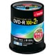 録画用DVD-R 120分 16倍速 CPRM対応 100+2枚 インクジェットプリンタ対応 DVDR120PWBC102S