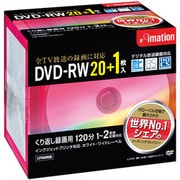 録画用DVD-RW 120分 2倍速 CPRM対応 20+1枚 インクジェットプリンタ対応 DVDRW120PWAC21P
