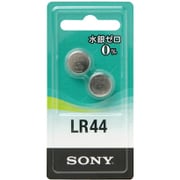 アルカリボタン電池 1.5V 2個 水銀ゼロシリーズ LR44-2ECO