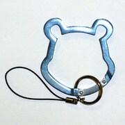 EP390BL プーさん カラビナ付ストラップ BL [カラビナ付きストラップ]