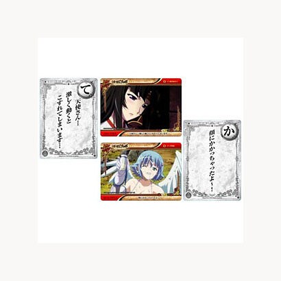 クイーンズブレイド かるたカード （よみあげCDつき） レイナ、トモエ、ナナエル