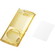 第5世代 iPod nano用 ハードケース クリアタイプ(液晶保護フィルム付) イエロー AVA-N09PCYL