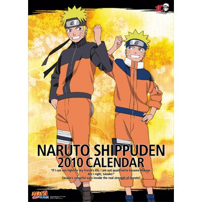 2010年カレンダー NARUTO-ナルト-疾風伝(A) A2サイズ