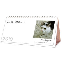 2010年カレンダー 卓上 まこと一緒に「猫英語」 11×21サイズ