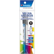 ディスク専用マーカー 油性 黒 1本 細/極細 MEDIAMARKER(メディアマーカー) MKFF1VZ180