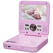 4.7インチ ポータブルDVDプレーヤー CPRM対応 ピンク BDP-1475P