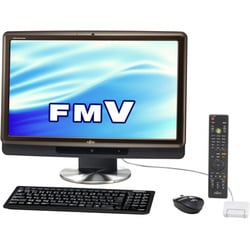 FMV DESKPOWER Fシリーズ 20型ワイド液晶/HDD500GB/ブルーレイディスクドライブ/エスプレッソブラック ヨドバシカメラオリジナル FMVFE70TBC