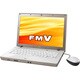 FMV BIBLO Sシリーズ 14.1型ワイド液晶/HDD500GB/DVDスーパーマルチドライブ/ミルクホワイト FMVSE50W