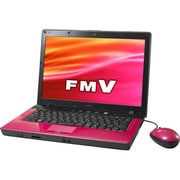 FMV BIBLO Sシリーズ 14.1型ワイド液晶/HDD500GB/DVDスーパーマルチドライブ/ピンクパープル FMVSE50PK