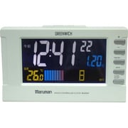 グリニッジ　電波目覚し時計 MJA344W