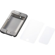 iPod touch用ハードケース(保護フィルム付き) ブラック AVA-T09PCBK