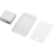 iPod touch用充電器付きシリコンケース クリア AVA-T09ACCR