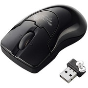 HELLO KITTY (ハローキティ) ワイヤレスレーザーマウス チルトホイール搭載 ブラック M-PGDLKTBK