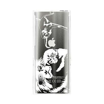 第5世代 iPod nano専用 クリアジャケットセット 絶滅危惧種コレクション ゴールデンライオンタマリン EIAP02LR