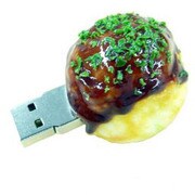 USBフラッシュメモリ FoodDisk(フードディスク)シリーズ 4GB たこ焼き FDTK-04G