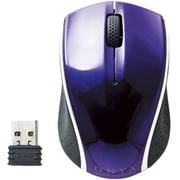 USB接続 2.4GHzワイヤレスレーザーマウス ONYX(オニキス) ミニサイズ アメジストヴァイオレット SLATNRF1VL
