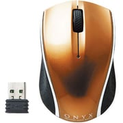 USB接続 2.4GHzワイヤレスレーザーマウス ONYX(オニキス) ミニサイズ ブロンズ SLATNRF1BR