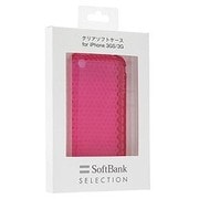 SB-IA01-SCTP/PK [SoftBank SELECTION ソフトケース for iPhone 3GS/3G クリアピンク]