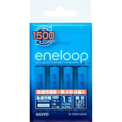 急速充電器セット 単4形4個 N-TGR0104AS-Y