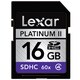 SDHCカード CLASS4 16GB PLATINUM II(プラチナ2) LSD16GBCJP060