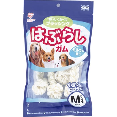 GOG-4M [小型犬～中型犬用 はぶらしガム Mサイズ 4本入]