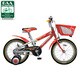 幼児用自転車（18型） レッド＆シルバー クロスファイヤーキッズ CK18 2A011B0