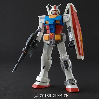 RX-78-2 ガンダム Ver.2.0 (プラスクリア外装) [MG 1/100 機動戦士ガンダム]