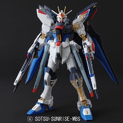 ZGMF-X20A ストライクフリーダムガンダム (プラスクリア外装) [MG 1/100 機動戦士ガンダムSEED DESTINY]