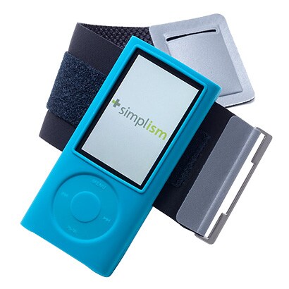 第5世代 iPod nano用 スポーツアームバンド ブルー TR-SANN5-BL