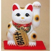 TB7507 [招き猫 白 左]
