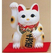 TB7511 [招き猫 白 右]