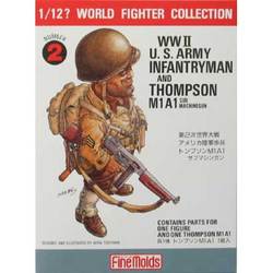 ファインモールド 1/12? ワールドファイターコレクション W.W.2アメリカ陸軍歩兵・ロジャース プラモデル FT2 6g7v4d0 41JQZcy4yOL.jpg_BO30,255,255,