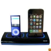 DCA037 iPhone&iPod用充電スタンド ブラック