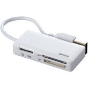 39+4メディア対応カードリーダー/ライター ホワイト BSCRA39U2WH