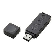 PCラジオ「らくラヂ」 USB接続 FM/AMラジオチューナー(Windows用) LRT-FMAM200UW