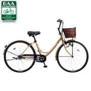 自転車（26型） ナチュラルベージュ(T8F) A.girl's（エーガールズ） bc B-AGS61-T