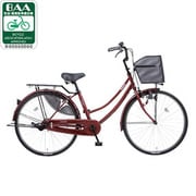 自転車（24型） ワインレッド アーネスト・ブラックバージョン B-ATB416R