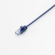 LANケーブル カテゴリー6 極細 3m ブルーメタリック LD-GPS/BM3
