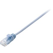 LANケーブル カテゴリー6 極細 15m ブルー LD-GPS/BU15