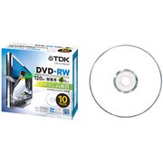 録画用DVD-RW 120分 2-4倍速 CPRM対応 10枚 インクジェットプリンタ対応 DRW120DPB10U
