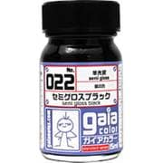 022 [ガイアカラー セミグロスブラック 15mL 半光沢]