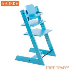 A028BZTQ [ベビーチェア用アクセサリ　Tripp Trapp Baby Set（トリップ トラップ ベビーセット）　ターコイズ]