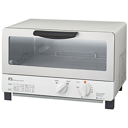 オーブントースター　ホワイトベーシック　it'sシリーズ SK-CW1(WB)