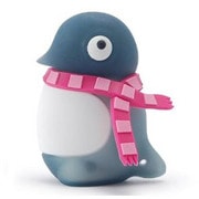 USBフラッシュメモリ Bone Penguin Driver シリーズ 4GB ダークグレー DR07021-4DG