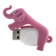 USBフラッシュメモリ Bone Eleplant Driver シリーズ 4GB ピンク DR09011-4P