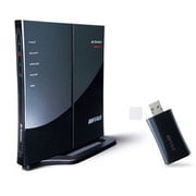IEEE802.11n/b/g対応 無線LANルータ 無線LAN子機セット AirStation NFINITIシリーズ WHR-G301N/U