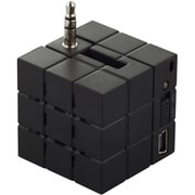 キューブ型ミニスピーカー“OTOPOLY”(オトポリー) ブラック BSSP13BK