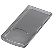WALKMAN (ウォークマン) Aシリーズ用 クリアハードケース　ストラップ付 ブラック BSWAC02BK