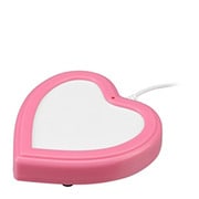 ハート型USBカップウォーマー スイートピンク GH-USB-CUPHTP