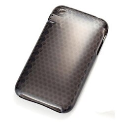 SB-IA02-SCTP/BK [ストラップスタイル ソフトケース for iPhone 3GS/3G ブラック]